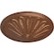 Ekena Millwork Brontes Ceiling Medallion (Fits Canopies up to 3 5/8"), 25 1/2"OD x 5 1/2"P, Polished Copper CM25BRPOS - alternate 3